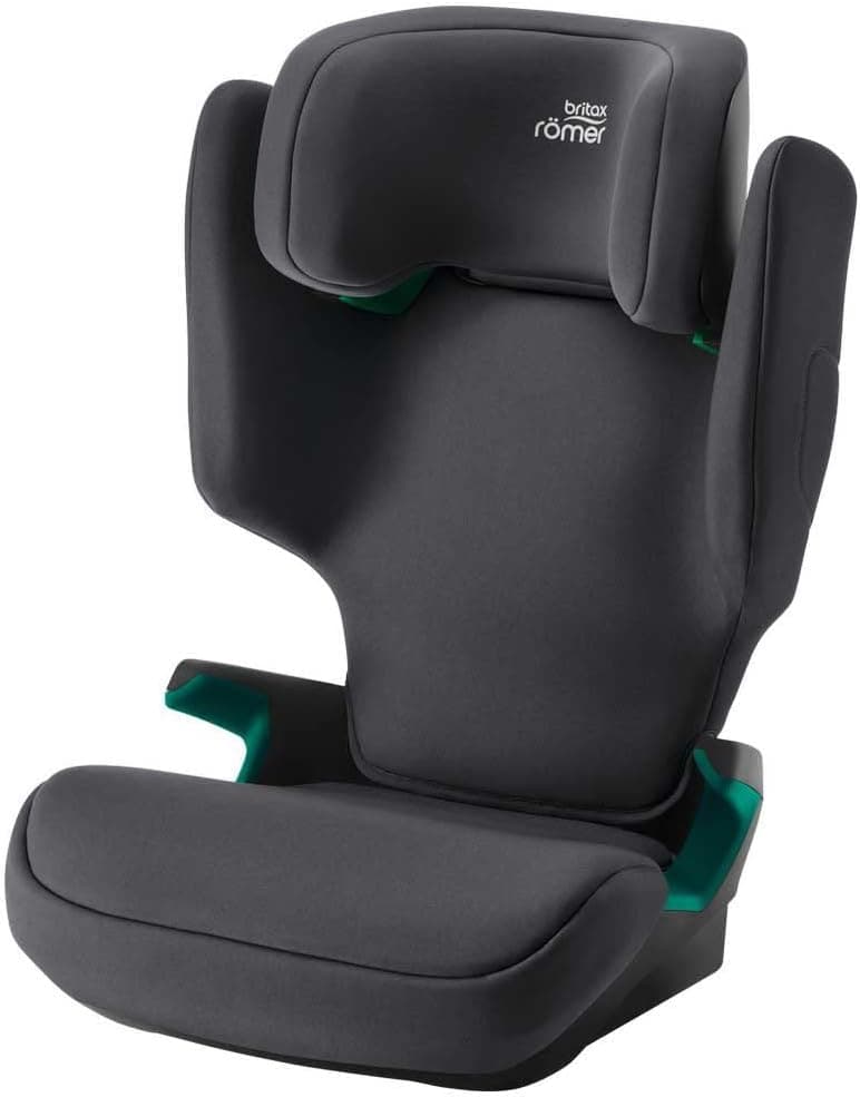 مقعد سيارة معزِّز بظهر عالٍ بريتاكس رومر أدفنتشر بلس 2 - رمادي ميدنايت (Britax Römer Adventure Plus 2)