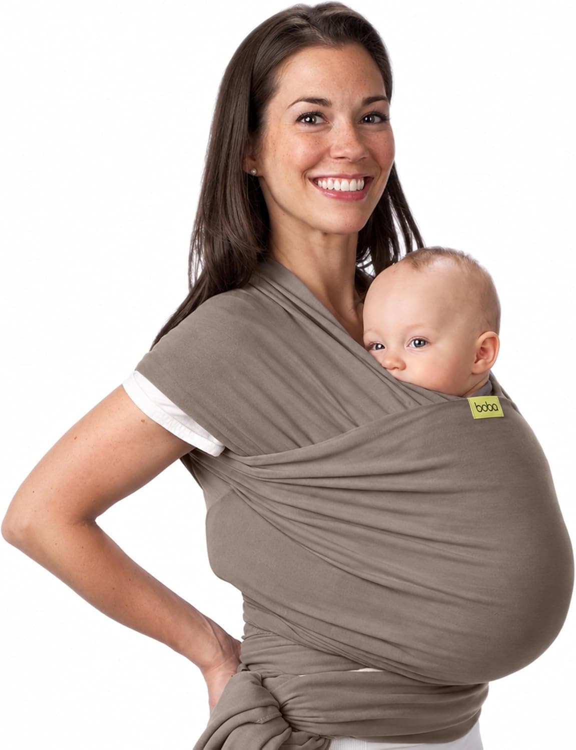 Boba Classic Baby Wrap Carrier - Grey (BW1-005)