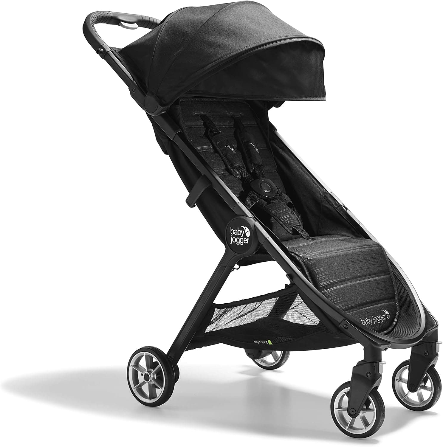 Baby Jogger City Tour 2 Travel Stroller - Pitch Black