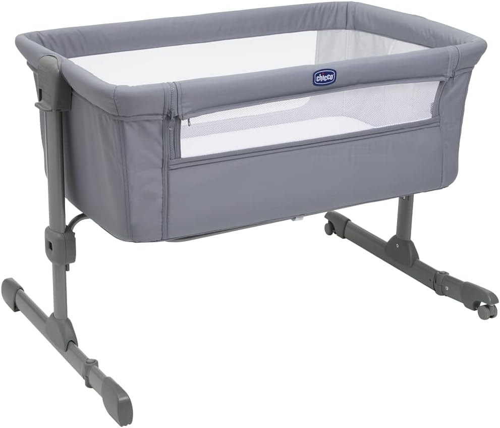 Chicco Next2Me Essential Bedside Crib 0-6 Months - Stone