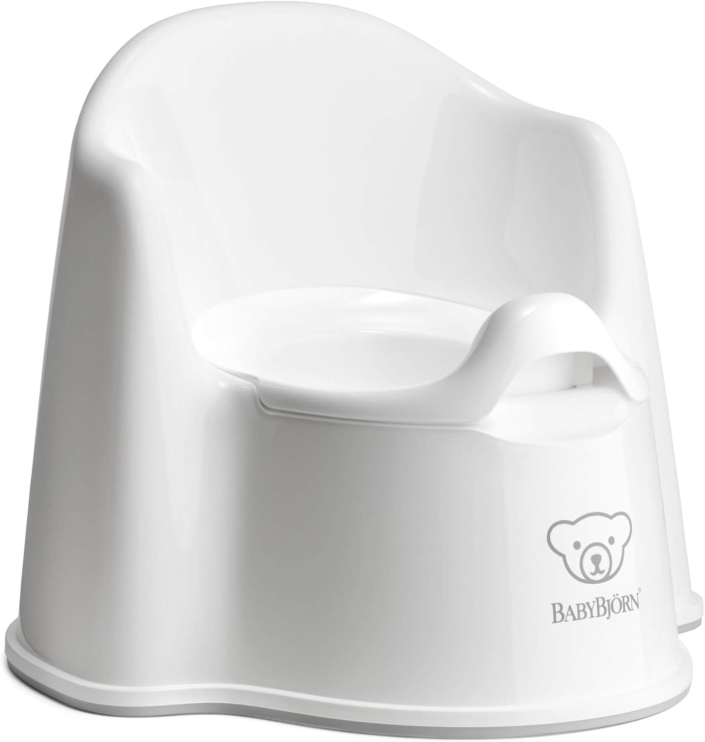 BabyBjörn Potty Chair - White/Grey