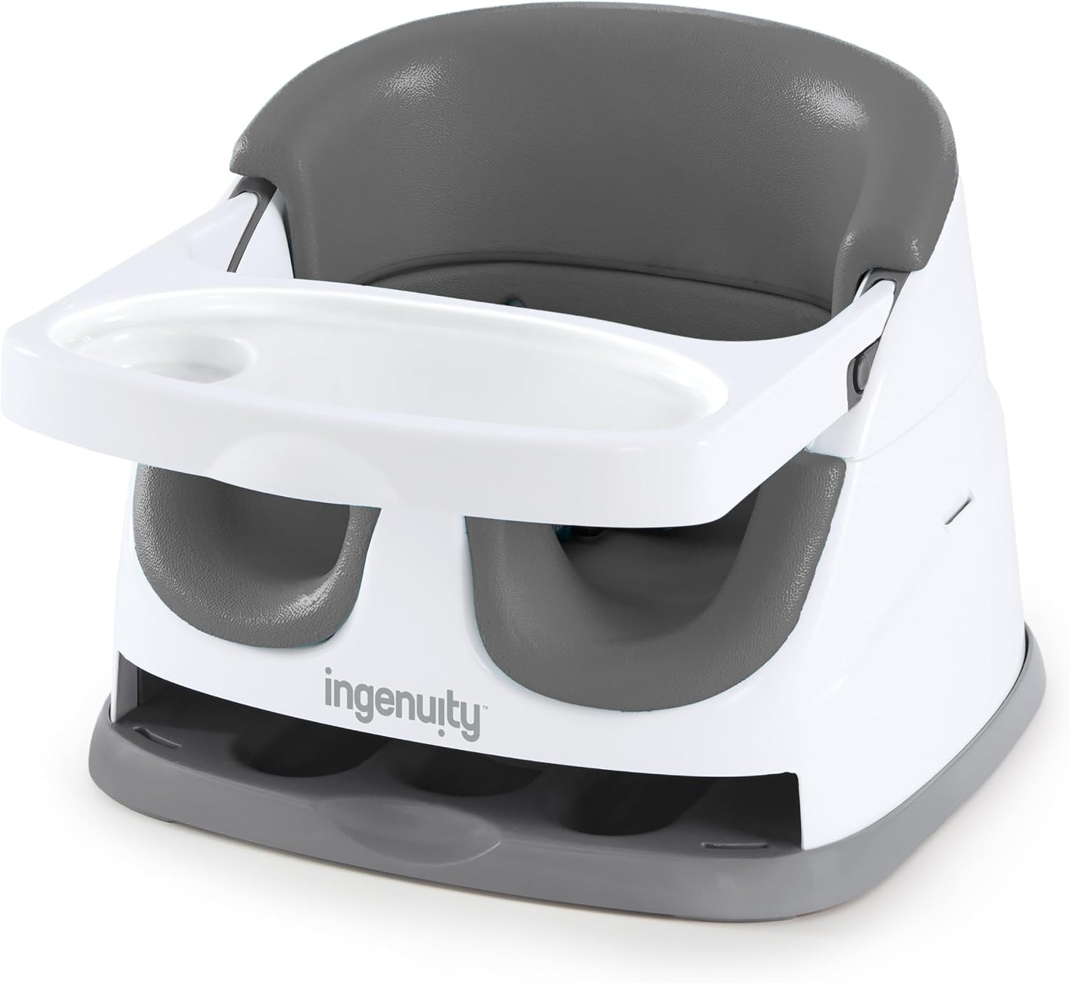 Ingenuity Baby Base 2-in-1 Booster Seat (Slate)