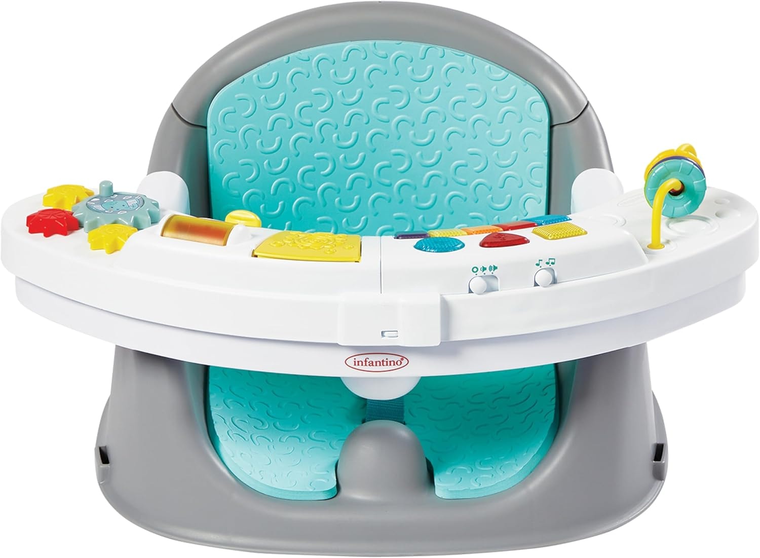 Infantino Music & Lights 3-in-1 Discovery Seat & Booster - Teal