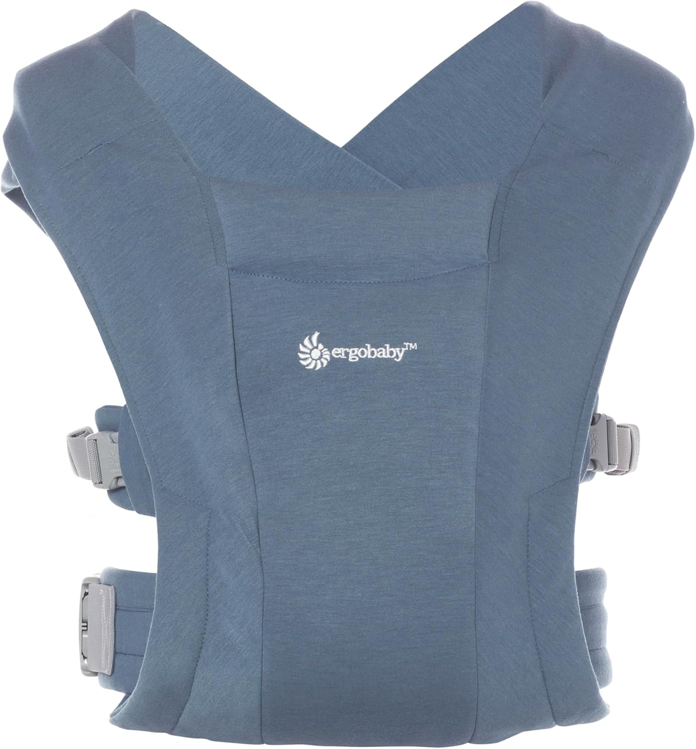حمّالة المولود Ergobaby Embrace من قماش ناعم - أزرق Oxford Blue