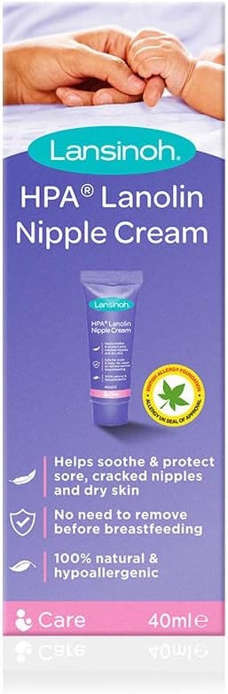 Lansinoh HPA Lanolin Nipple Cream, 40 ml (44302)
